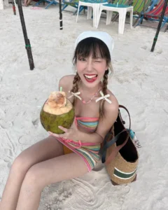 โนว์เบลล์มัทฉะลาเต้ น่ารัก